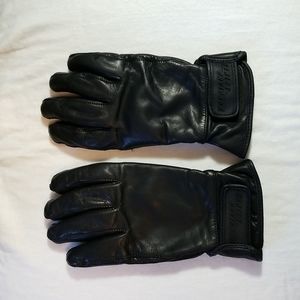 Harley Davidson womens lined leather riding gloves size small
